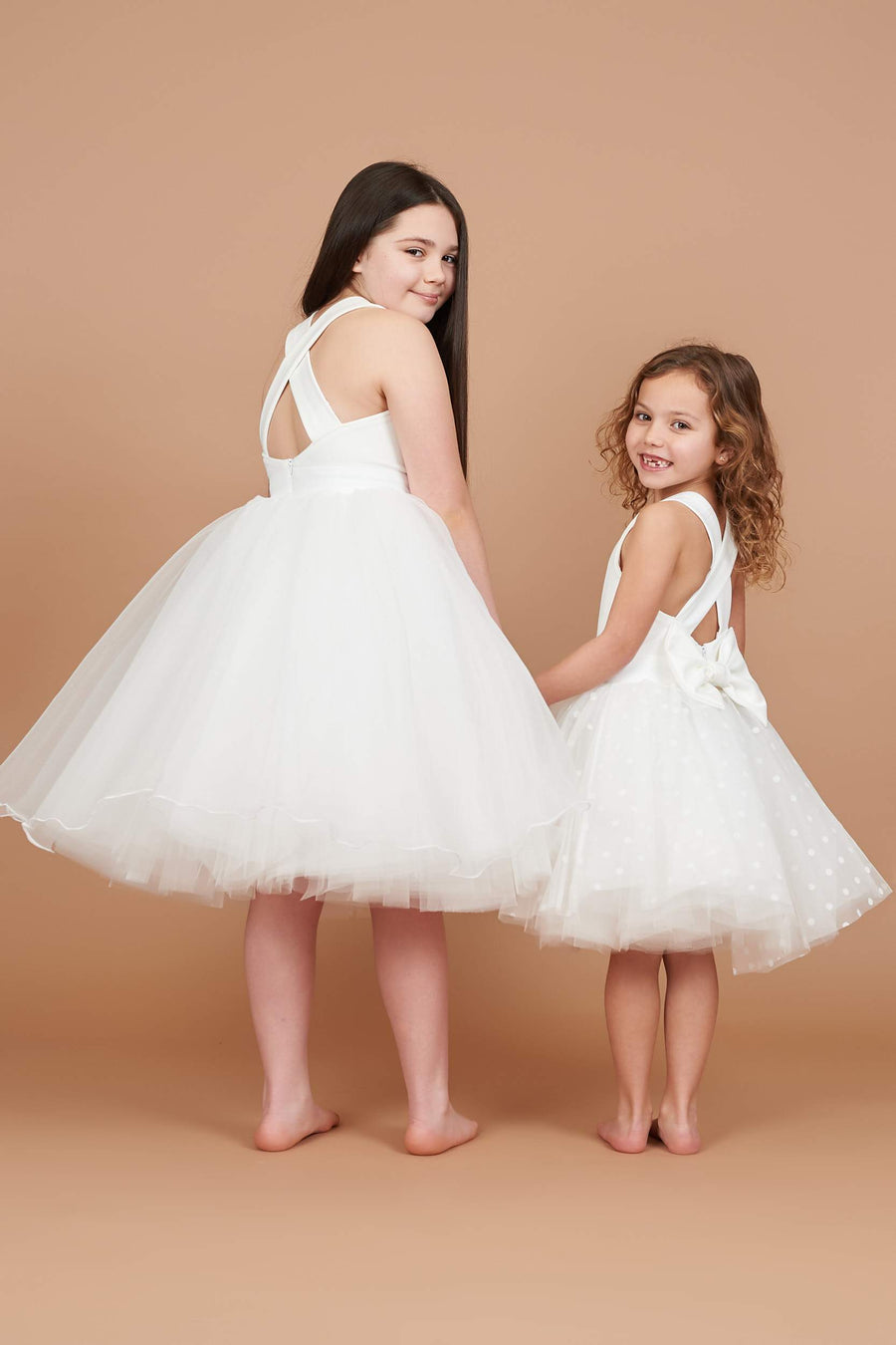 Stella Organza Tulle Mini Maid Dress