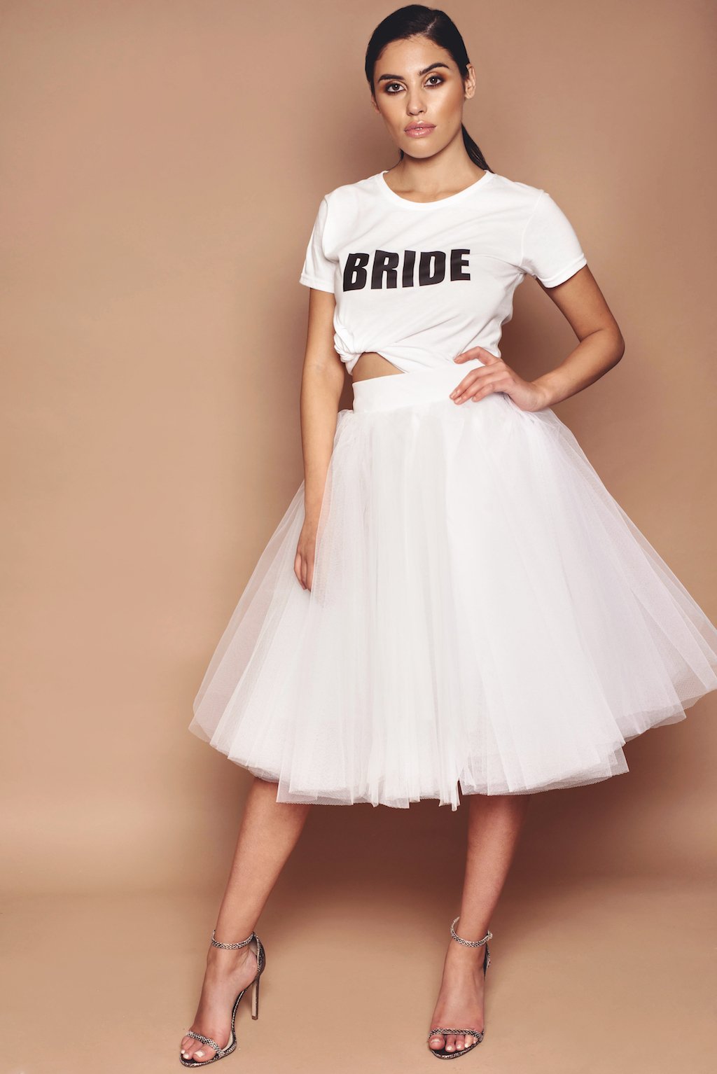 Bride T Shirt and Tulle Skirt Set