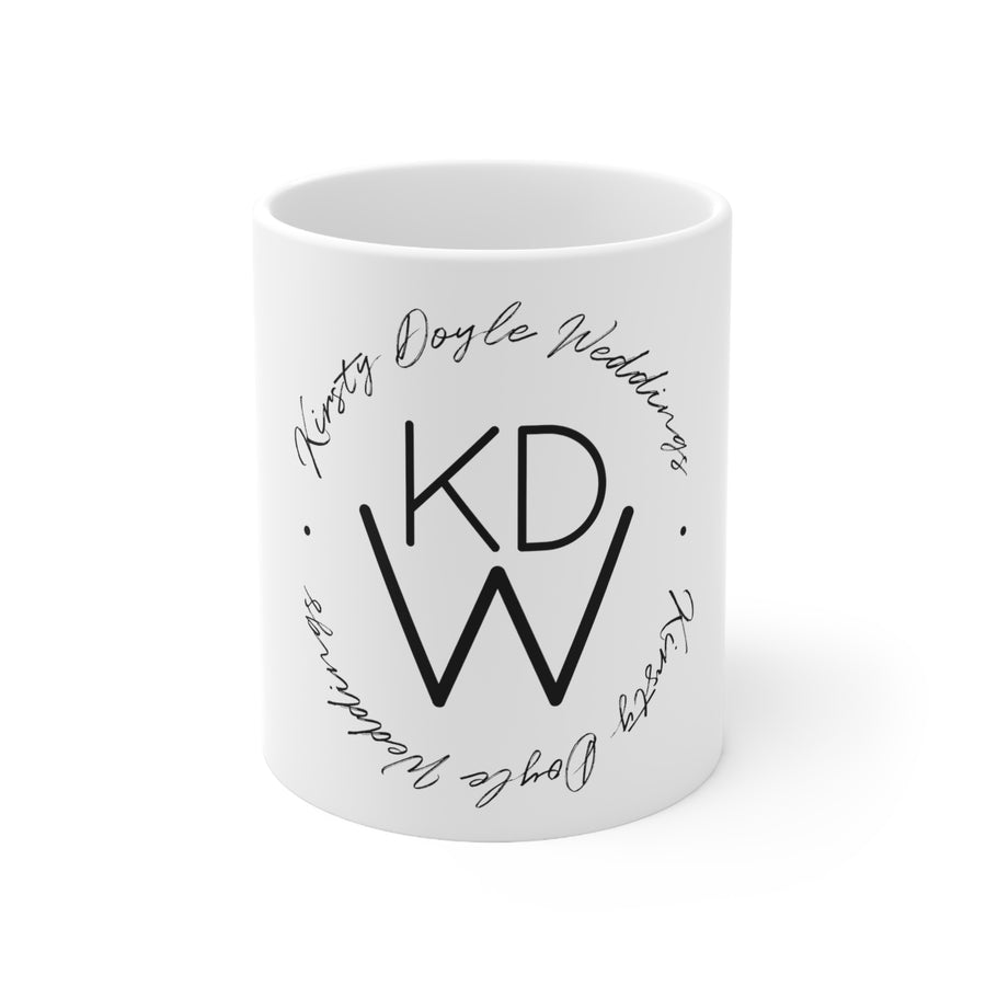 Kirsty Doyle Weddings official coffee mug 11oz.