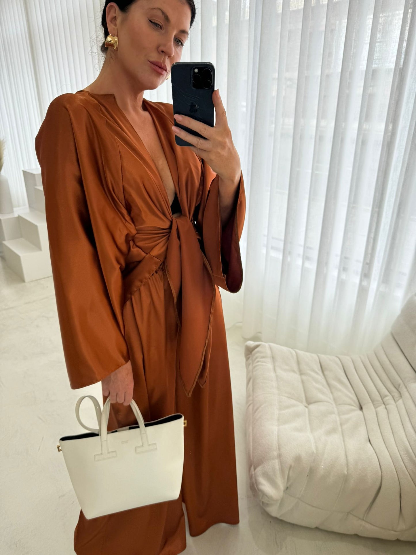 Hazelnut Kimono Co-ord