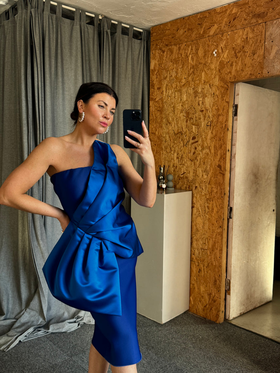 Royal Blue Rita Midi Dress