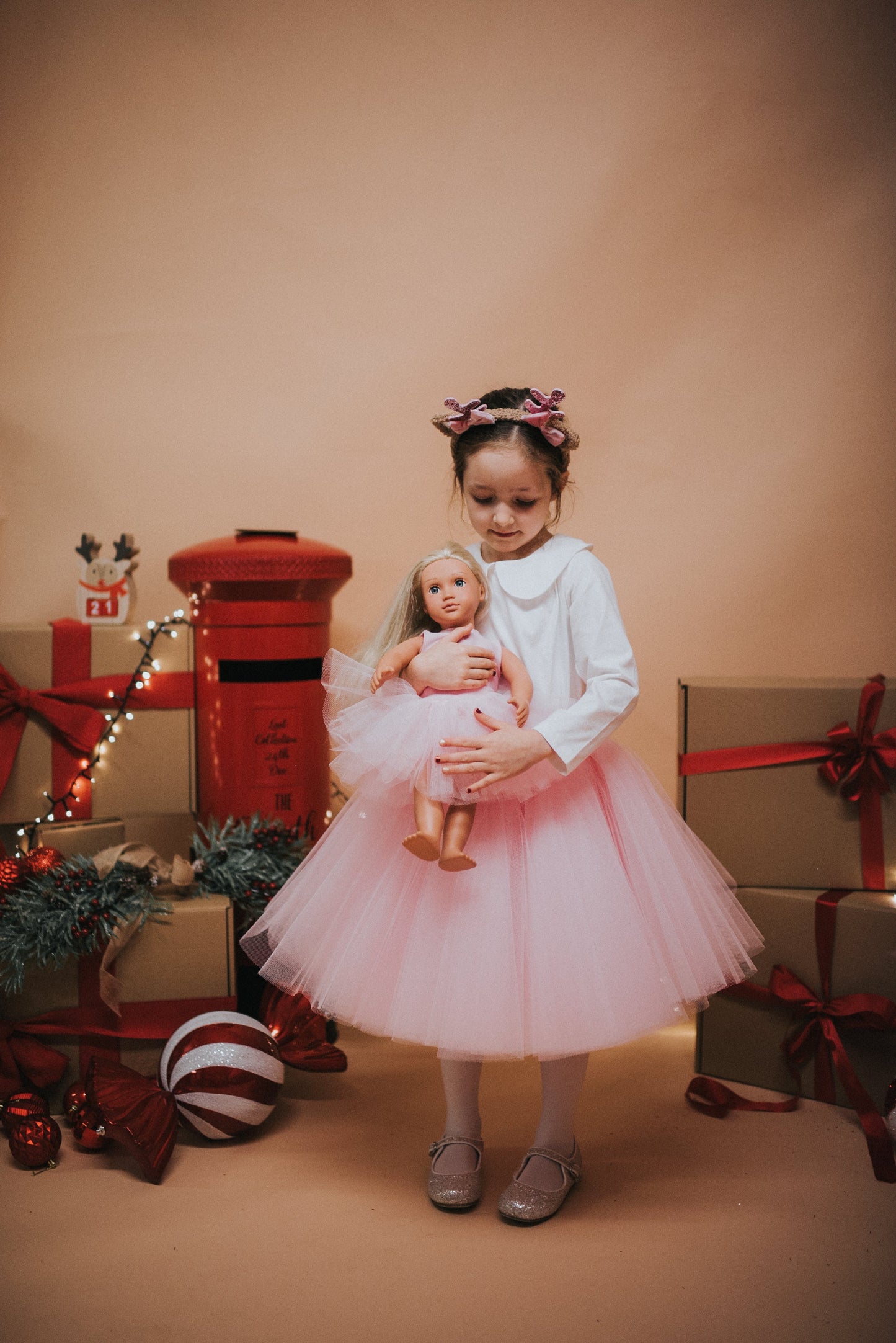 Pink Tulle Kids Skirt