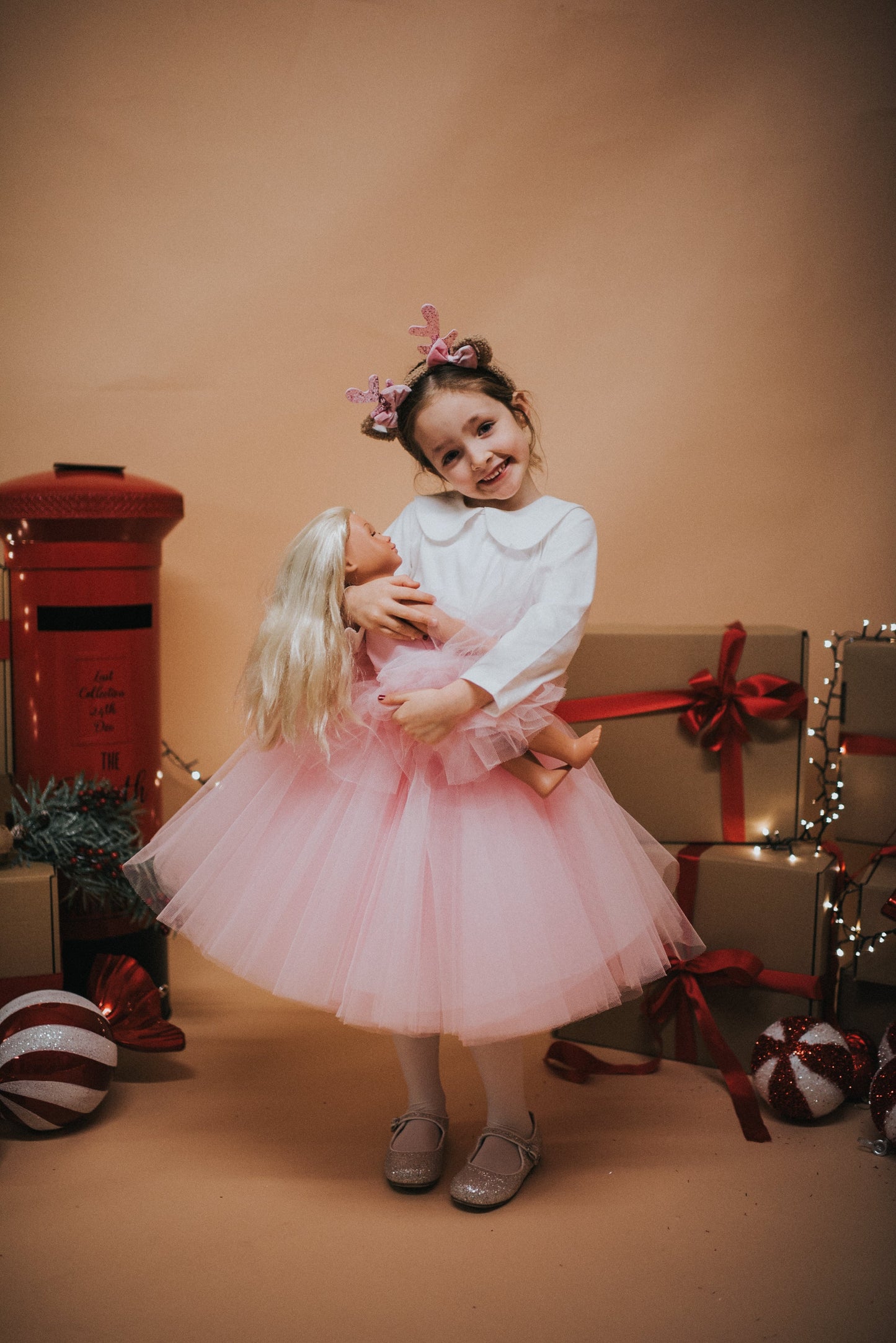 Pink Tulle Kids Skirt