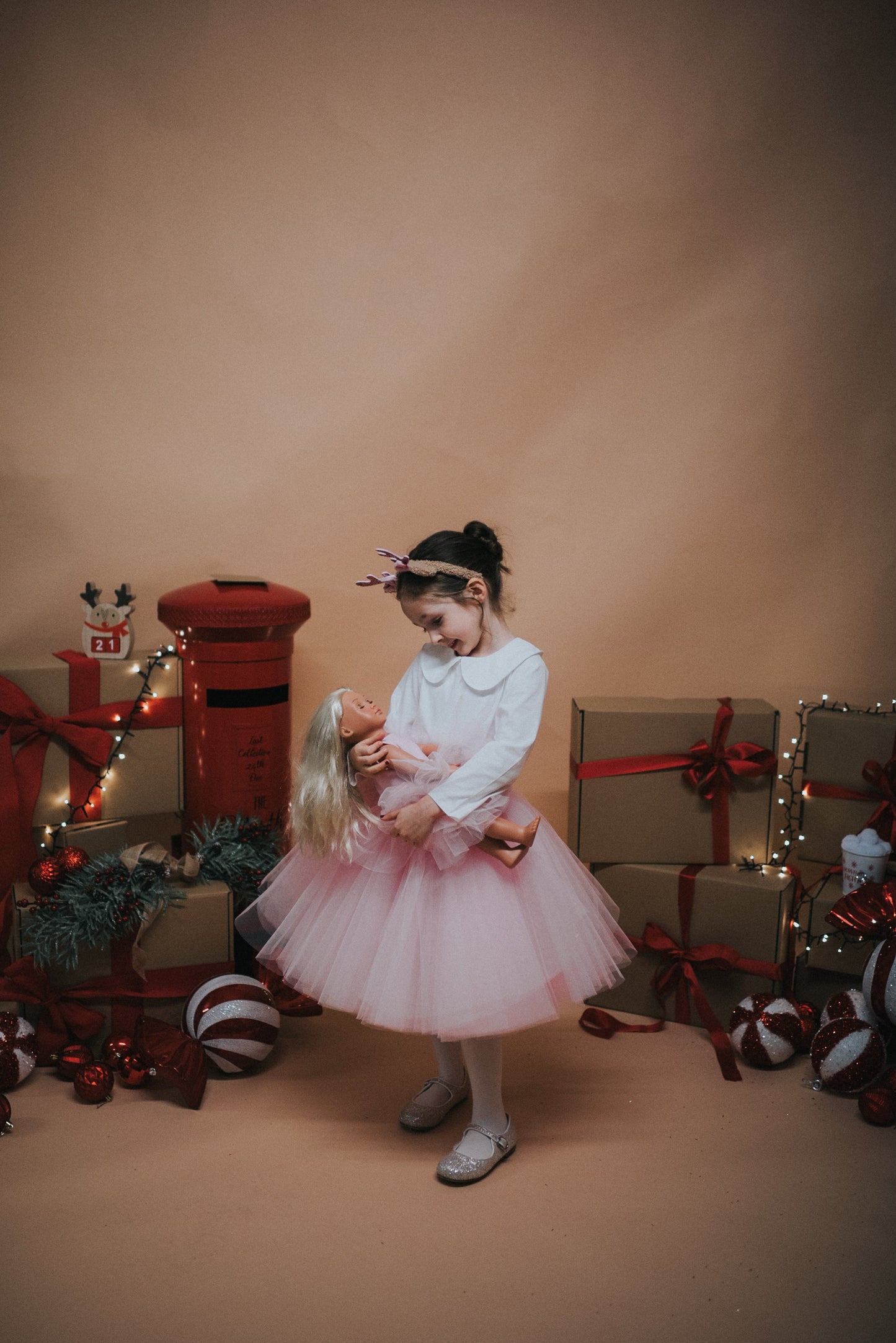 Pink Tulle Kids Skirt