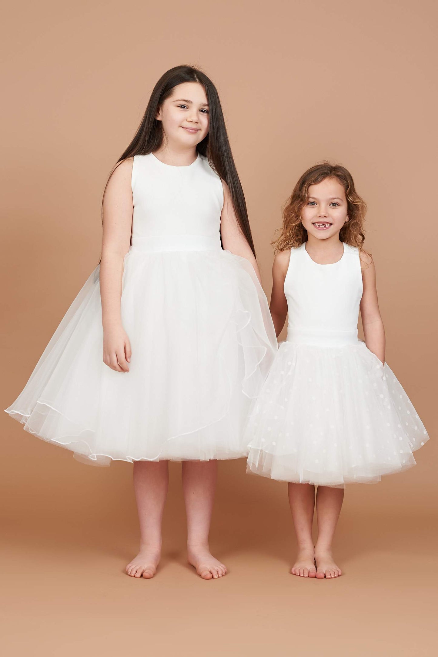 Stella Organza Tulle Mini Maid Dress