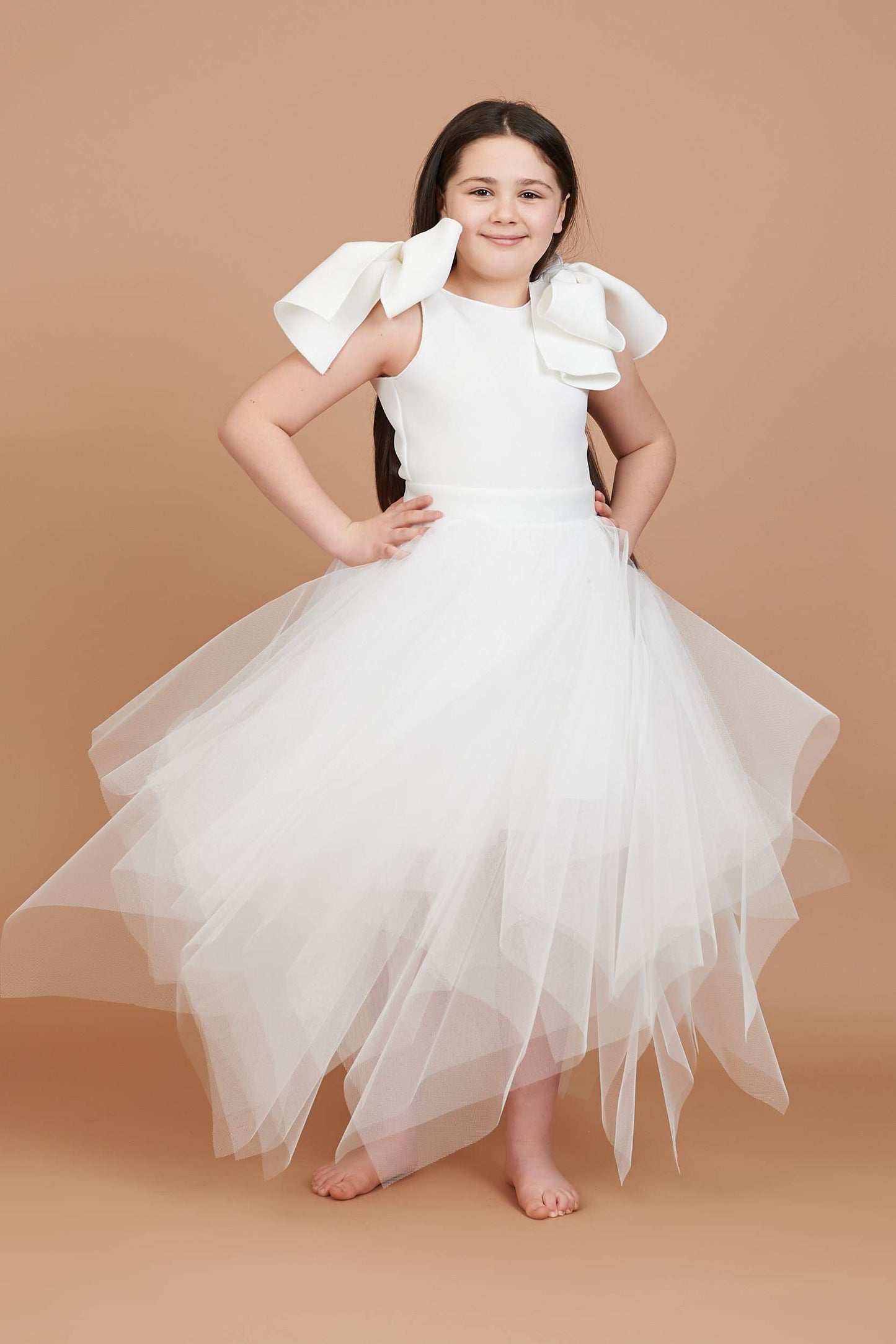 Daisy Choppy Tulle Dress