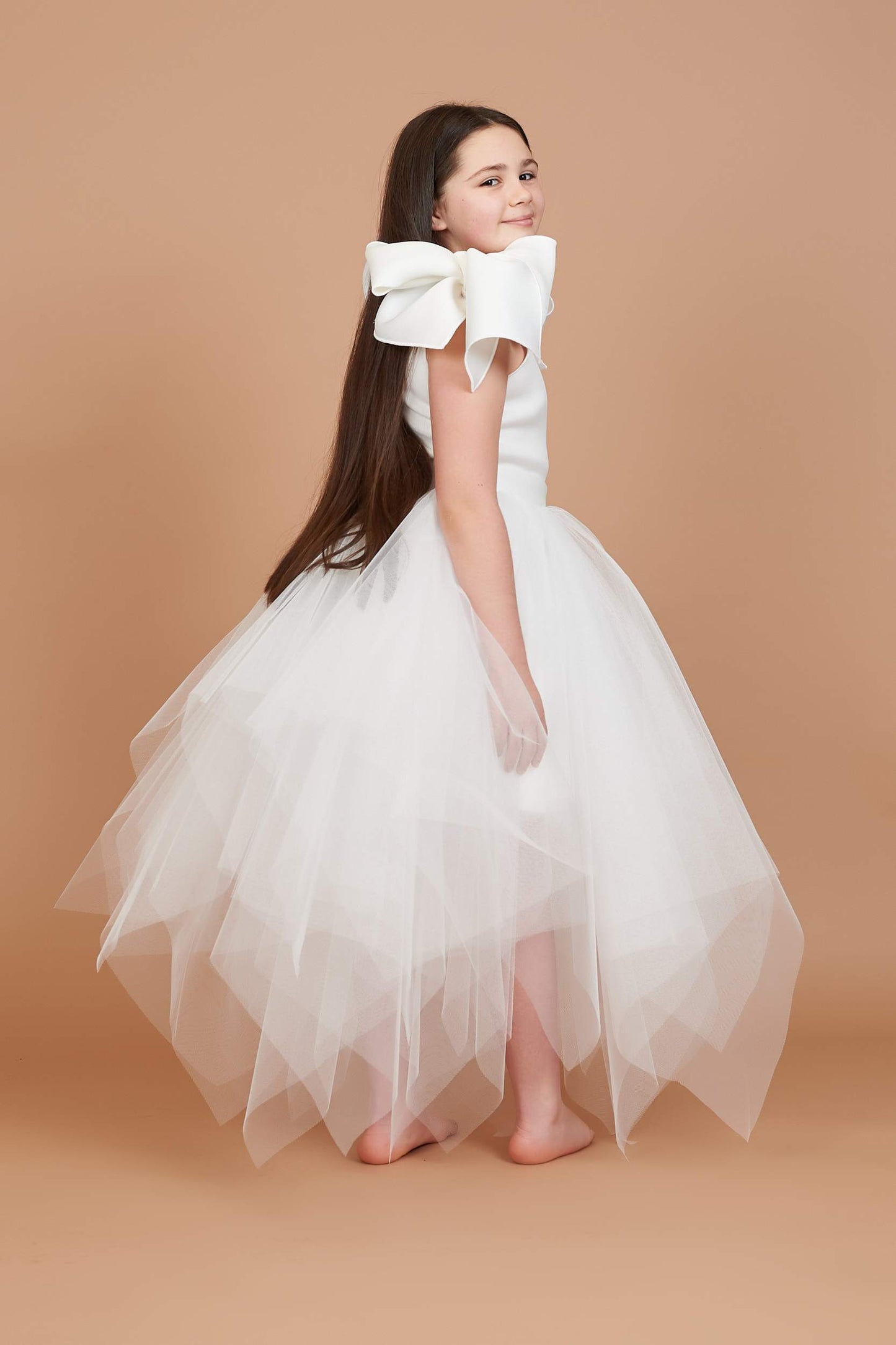 Daisy Choppy Tulle Dress