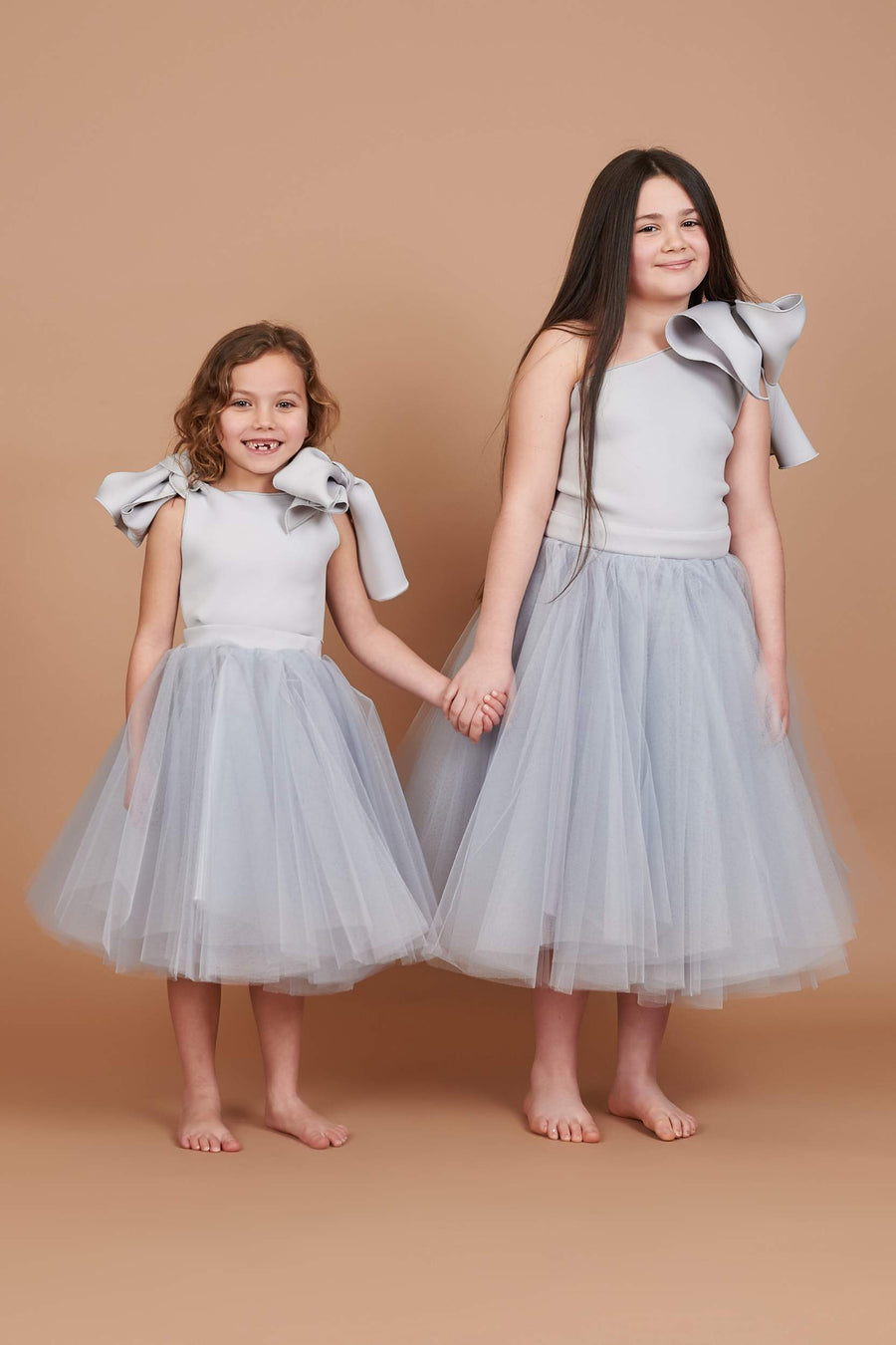 Holly Silver Tulle Dress